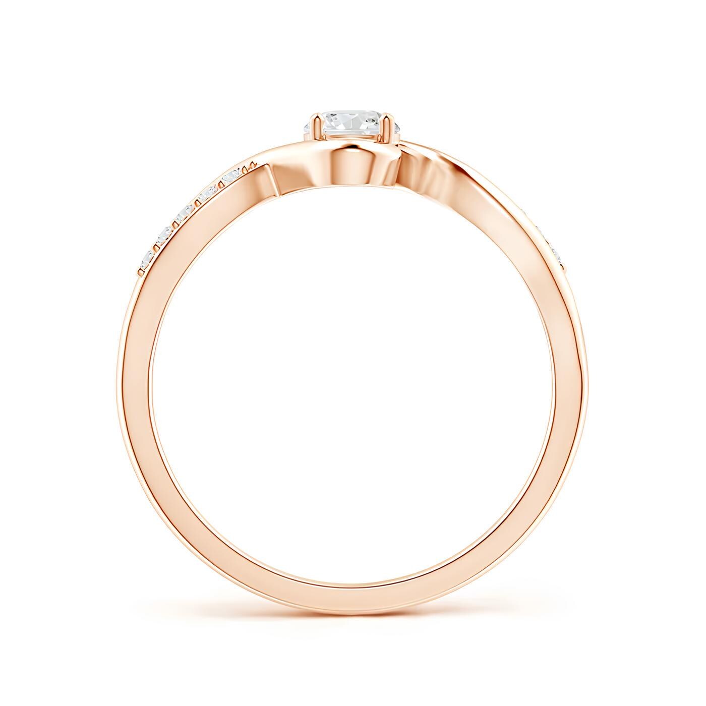 1.00 CTW Round Cut EF VS/SI Lab-Grown Diamond Ring Engagement or Wedding Ring for Women in 14K Gold or Platinum, Perfect Anniversary Gift